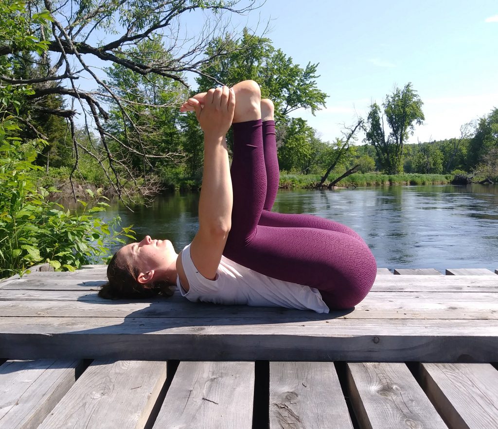 Yoga for the lower back - Silent Sports